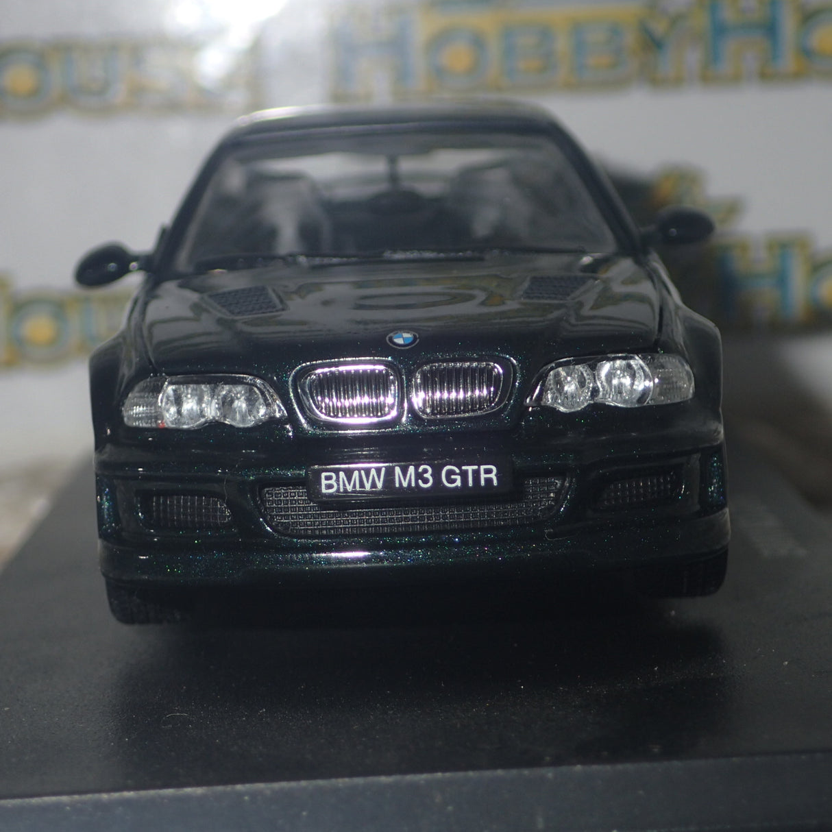 Kyosho 03531GL - 1/43 Scale BMW M3 GTR Street Version (Green) Scale Model Replica