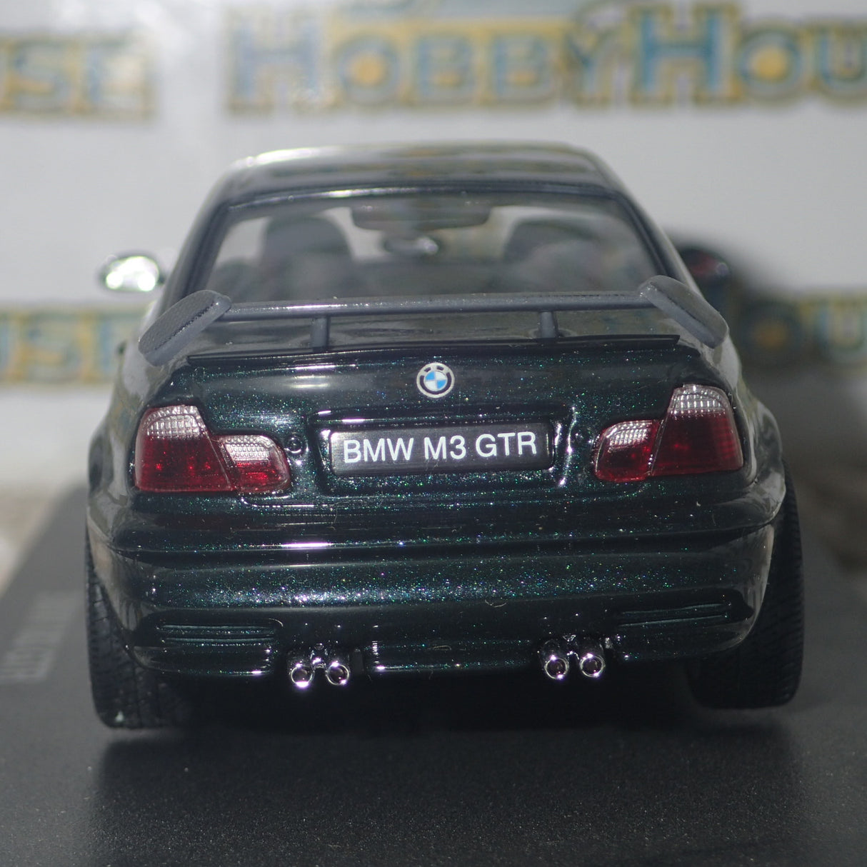Kyosho 03531GL - 1/43 Scale BMW M3 GTR Street Version (Green) Scale Model Replica
