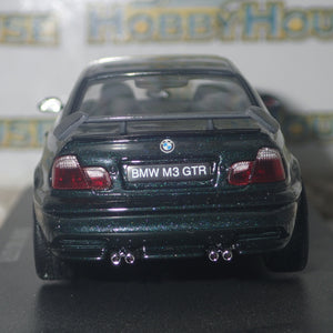 Kyosho 03531GL - 1/43 Scale BMW M3 GTR Street Version (Green) Scale Model Replica