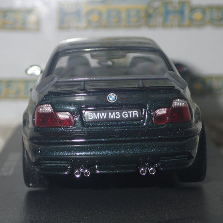 Kyosho 03531GL - 1/43 Scale BMW M3 GTR Street Version (Green) Scale Model Replica
