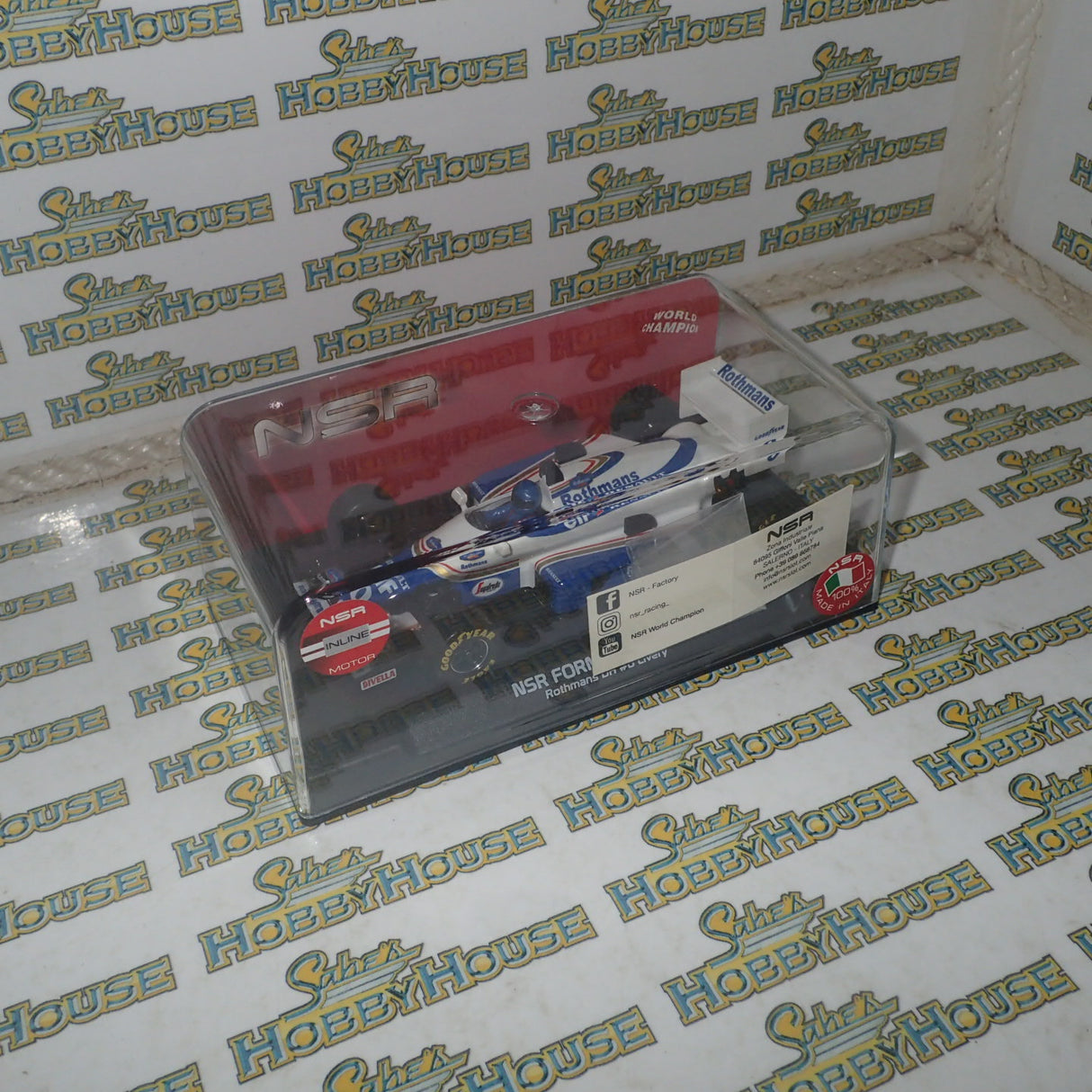 NSR N0367IL - 1:32 SCALE FORMULA 86/89 - ROTHMANS DH #0 LIVERY