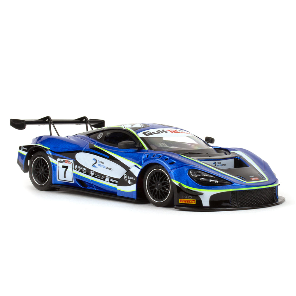 NSR SLOT CARS N0368SW - 1:32 SCALE MCLAREN 720S – 2SEAS #7 GULF 12 HOURS BAHRAIN 2021