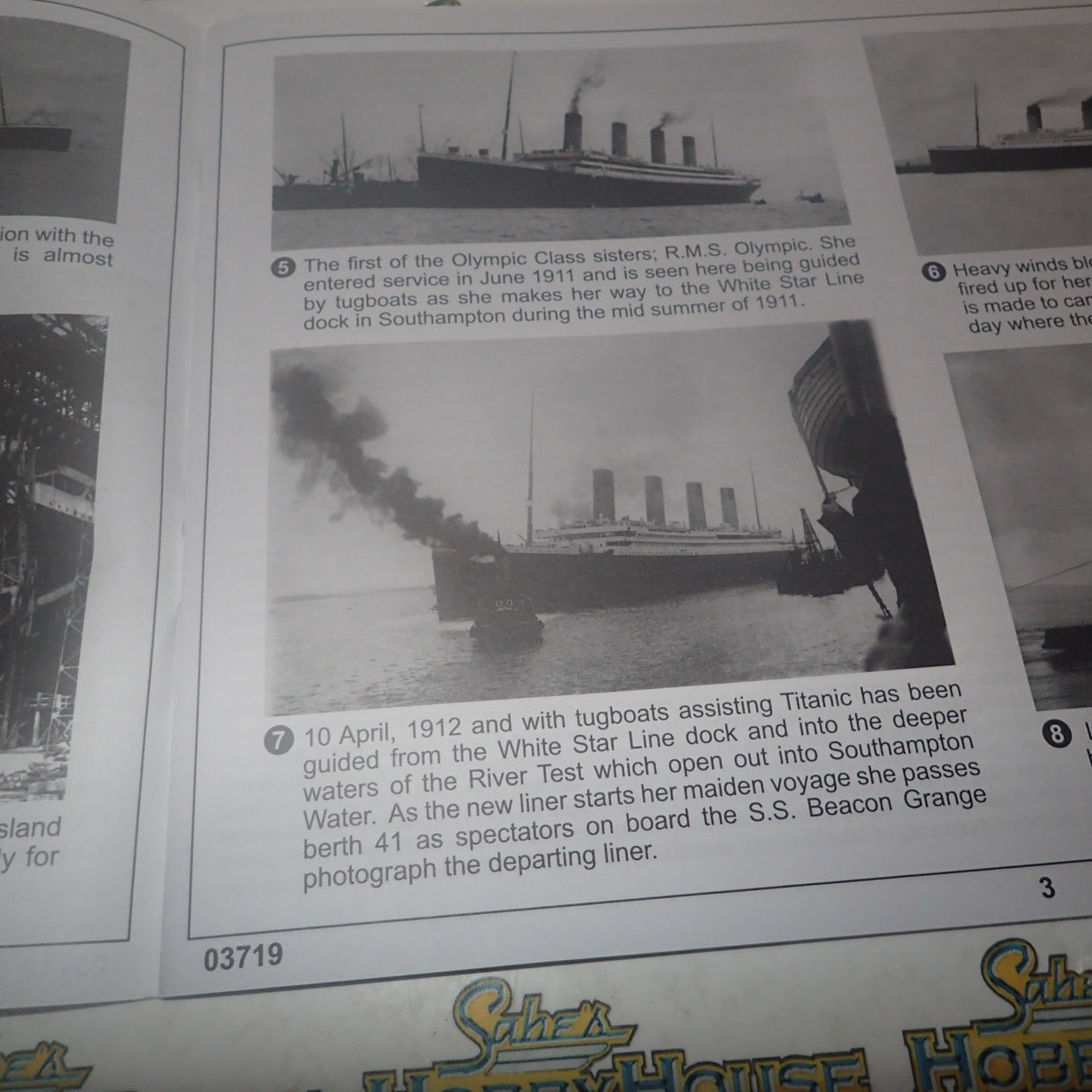 Trumpeter TR03719 - 1/200 Titanic (w/ LED Light Set) Plastic Model Kit