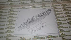 Trumpeter TR03719 - 1/200 Titanic (w/ LED Light Set) Plastic Model Kit