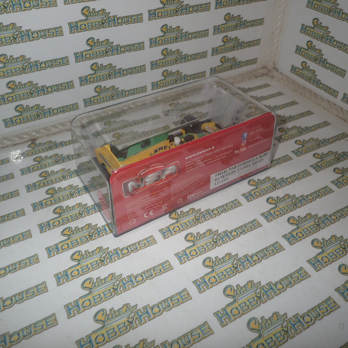 NSR 0401IL - 1:32 SCALE FORMULA 86/89 - BENETTON CAMEL MB #20 LIVERY