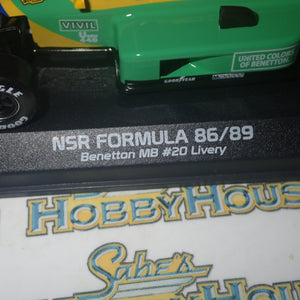 NSR 0401IL - 1:32 SCALE FORMULA 86/89 - BENETTON CAMEL MB #20 LIVERY