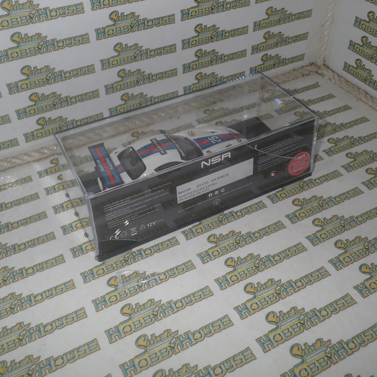 NSR 0601SW - 1:32 SCALE BMW Z4 GT3 Martini Racing Livery White n.25