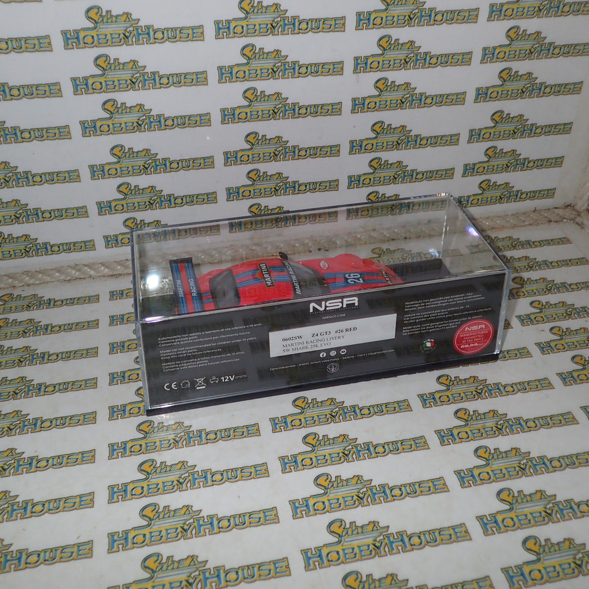 NSR 0602SW - 1:32 SCALE BMW Z4 GT3 Martini Racing Livery Red n.26