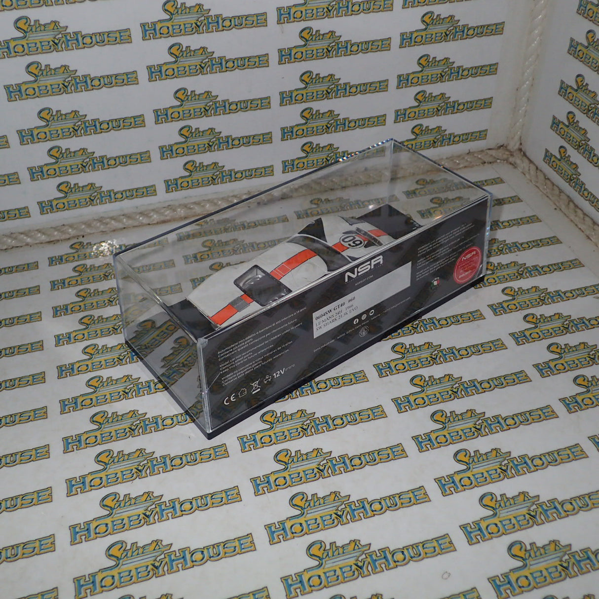 NSR 0604SW - 1:32 SCALE&nbsp; Ford GT40 MkI No.60, Le Mans, 24h 1966, Jacky Ickx, Jochen Neerpasch