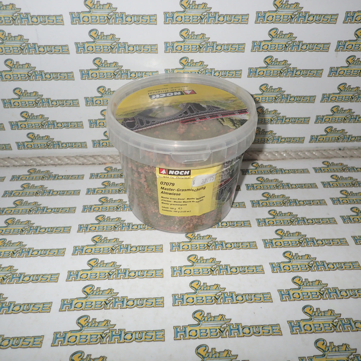 NOCH 07079 - Master Grass Blend Alpine Meadow, 2.5mm to 6mm long 100g Bucket