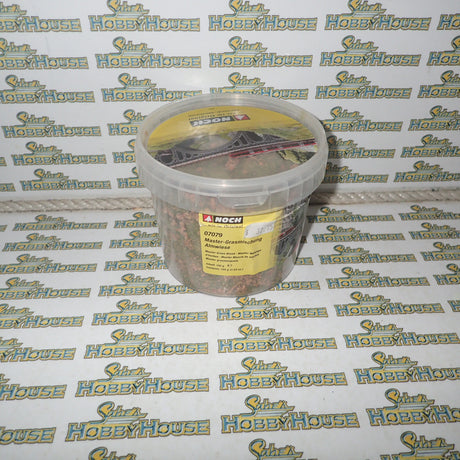 NOCH 07079 - Master Grass Blend Alpine Meadow, 2.5mm to 6mm long 100g Bucket