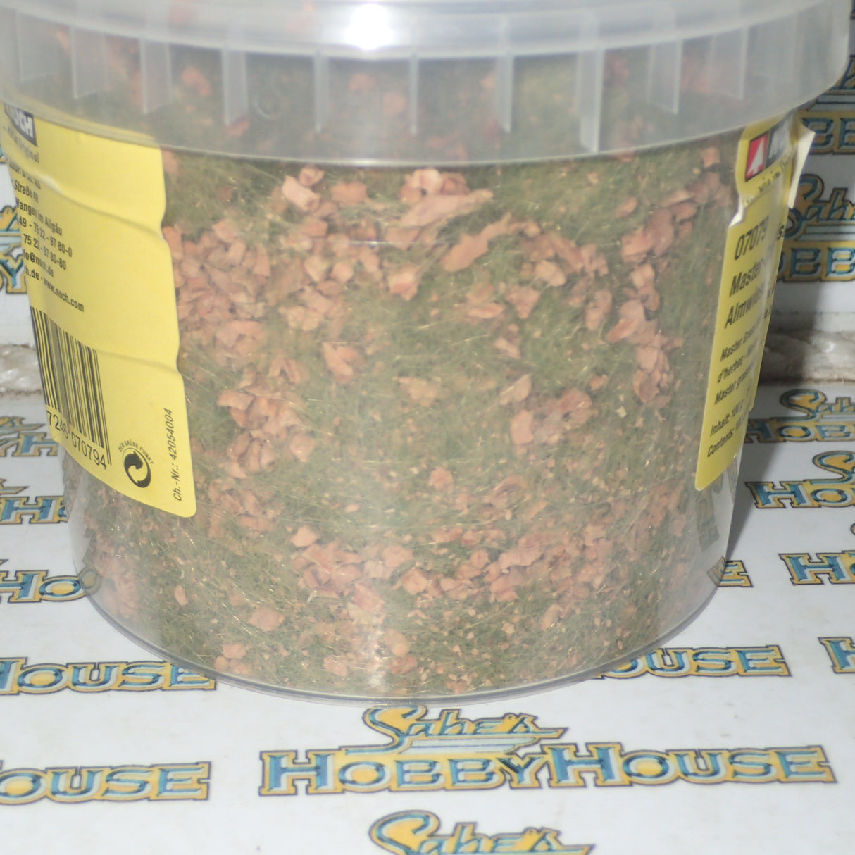 NOCH 07079 - Master Grass Blend Alpine Meadow, 2.5mm to 6mm long 100g Bucket