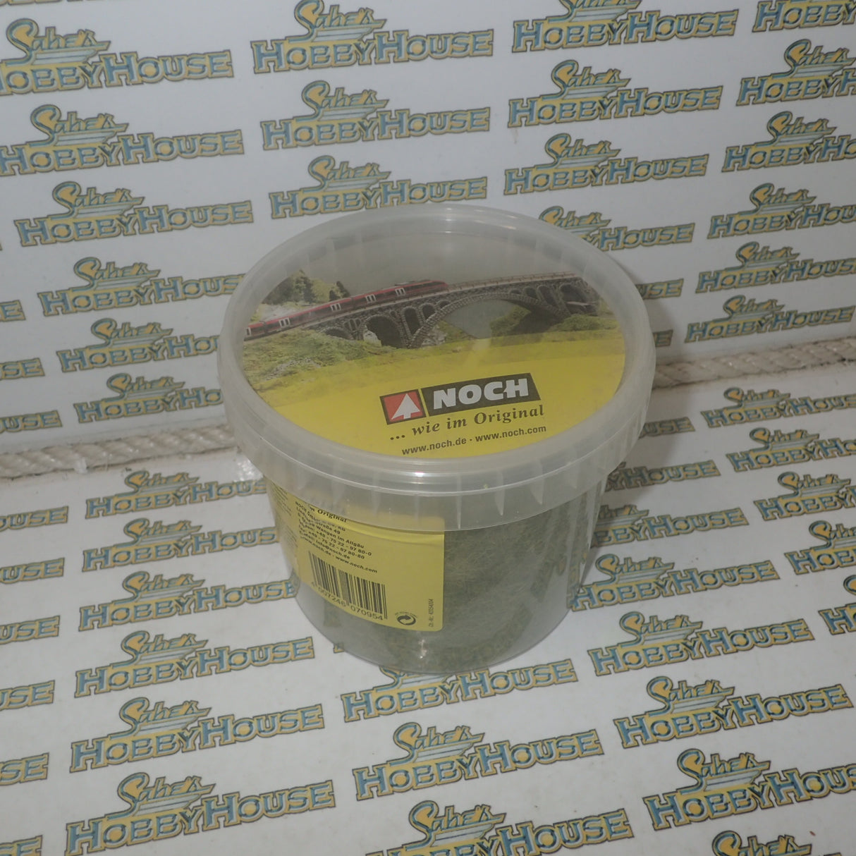 NOCH 07095 - Wild Grass XL Meadow, 12mm 80g Bucket