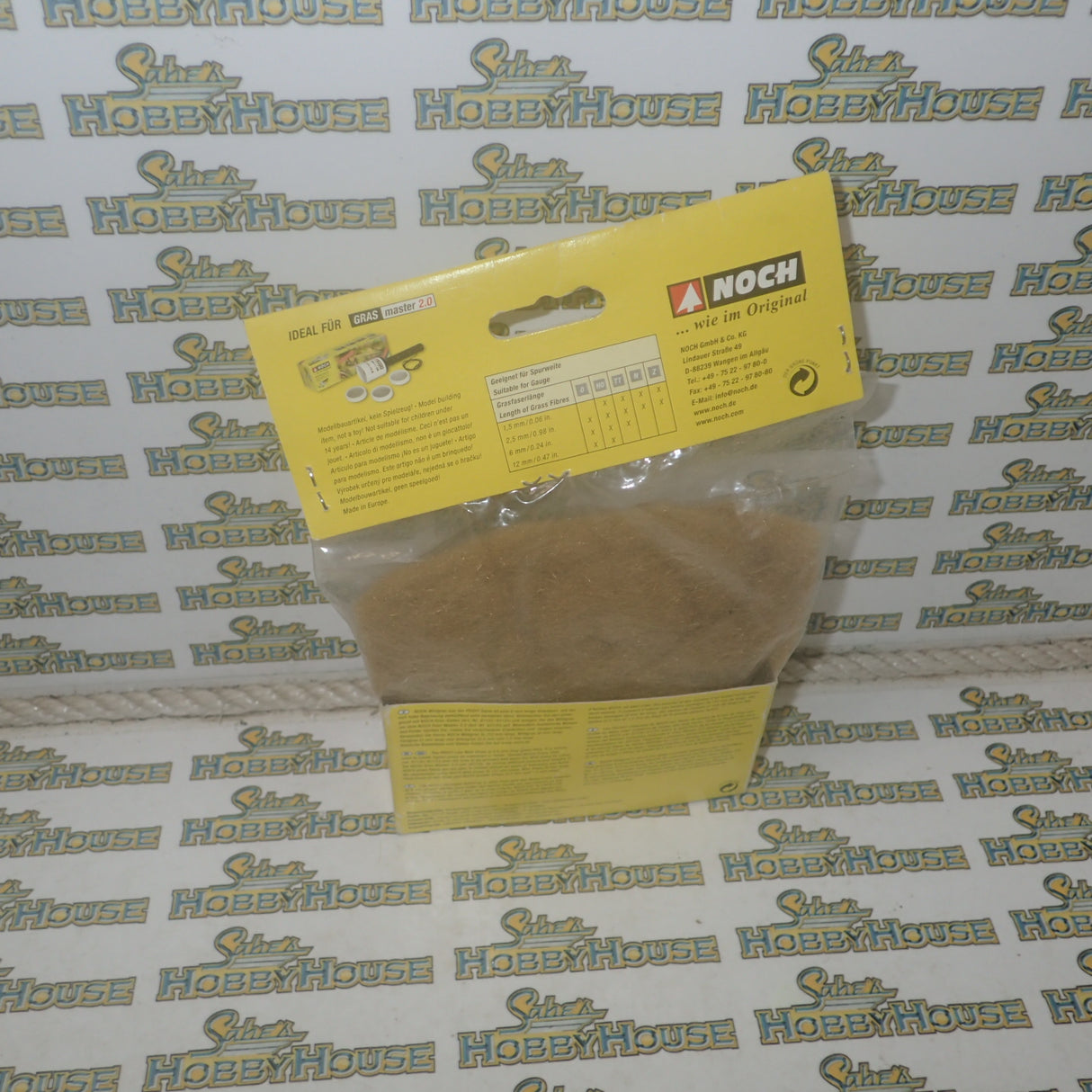 NOCH 07101 - Wild Grass, Beige, 6 mm 50g