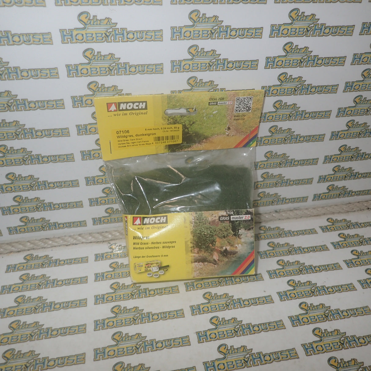 NOCH 07106 - Wild Grass, Dark Green, 6 mm 50g
