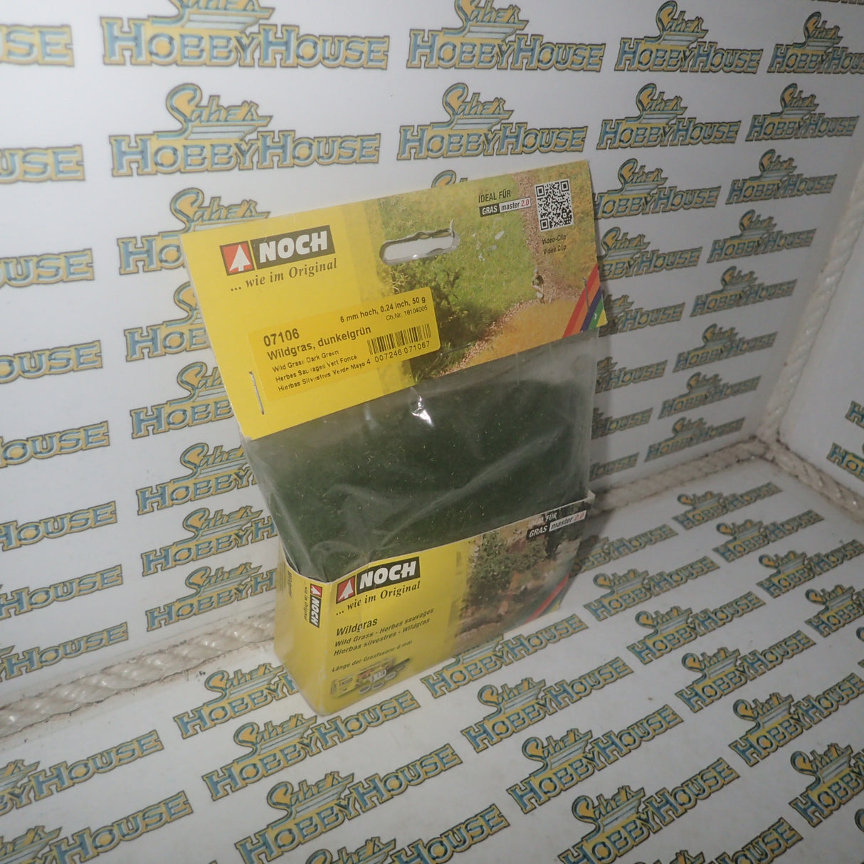 NOCH 07106 - Wild Grass, Dark Green, 6 mm 50g