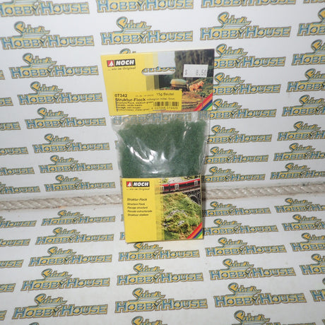 NOCH 07342 - Structure Flock, Medium Green, Medium 5mm 15g