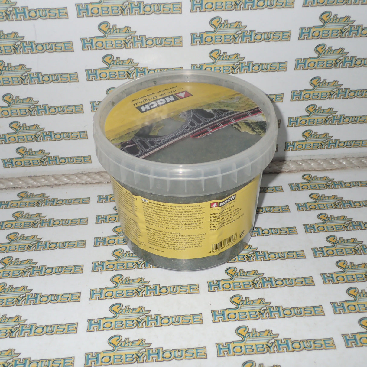 NOCH 08157 - Scatter Grass Forest Floor, 2,5 mm long 120g Bucket