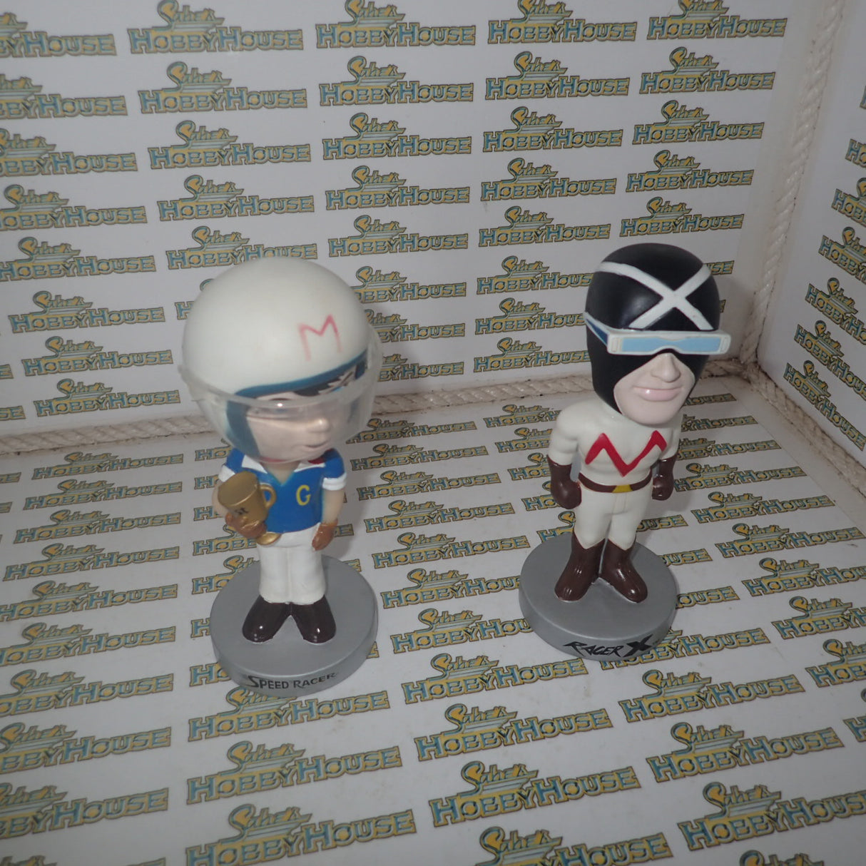 Funko 08196 - Wacky Wobbler Bobble-Heads - Speed Racer & Racer X