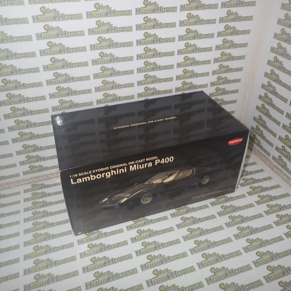 Kyosho 08312BK - 1/18 Scale 1972 Lamborghini Miura P400