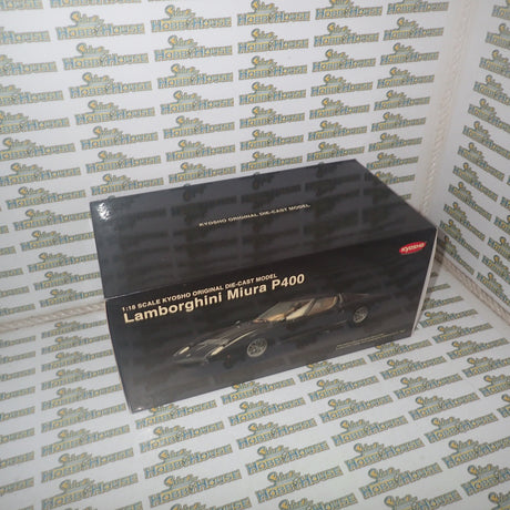 Kyosho 08312BK - 1/18 Scale 1972 Lamborghini Miura P400