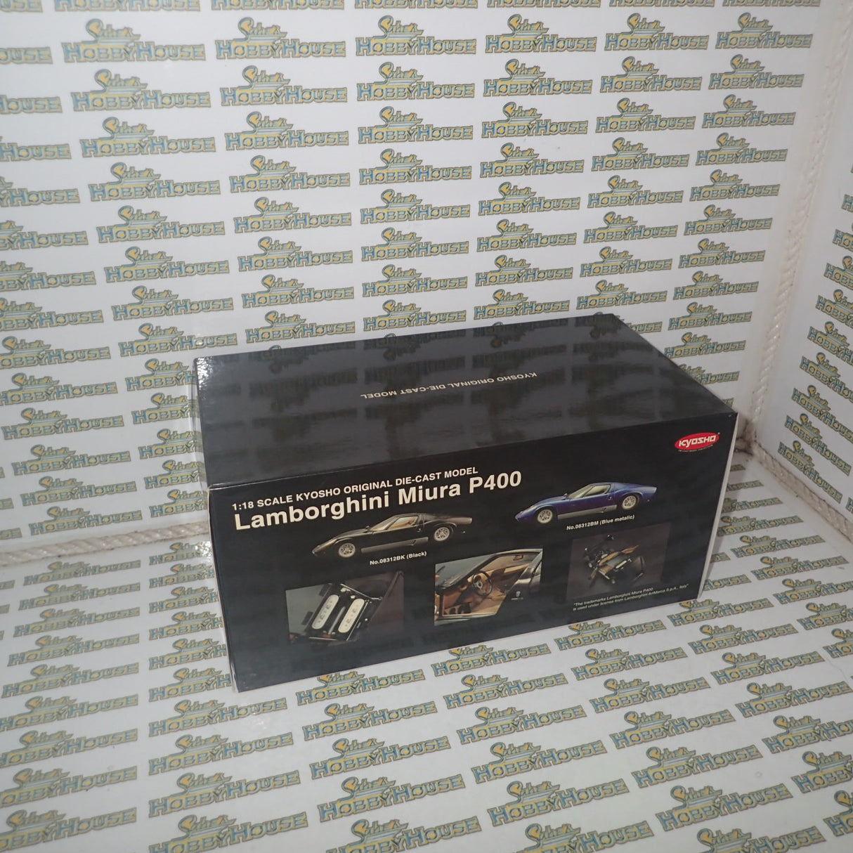 Kyosho 08312BK - 1/18 Scale 1972 Lamborghini Miura P400
