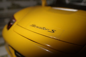 Kyosho 08381Y - 1/18 PORSCHE BOXSTER S 987 Yellow