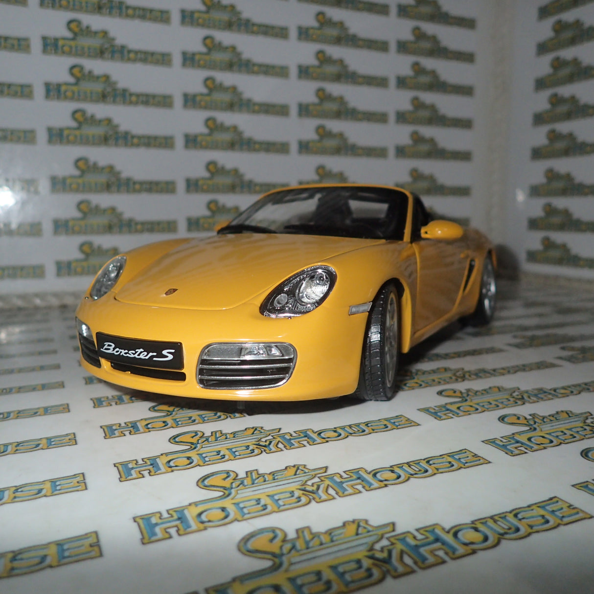 Kyosho 08381Y - 1/18 PORSCHE BOXSTER S 987 Yellow