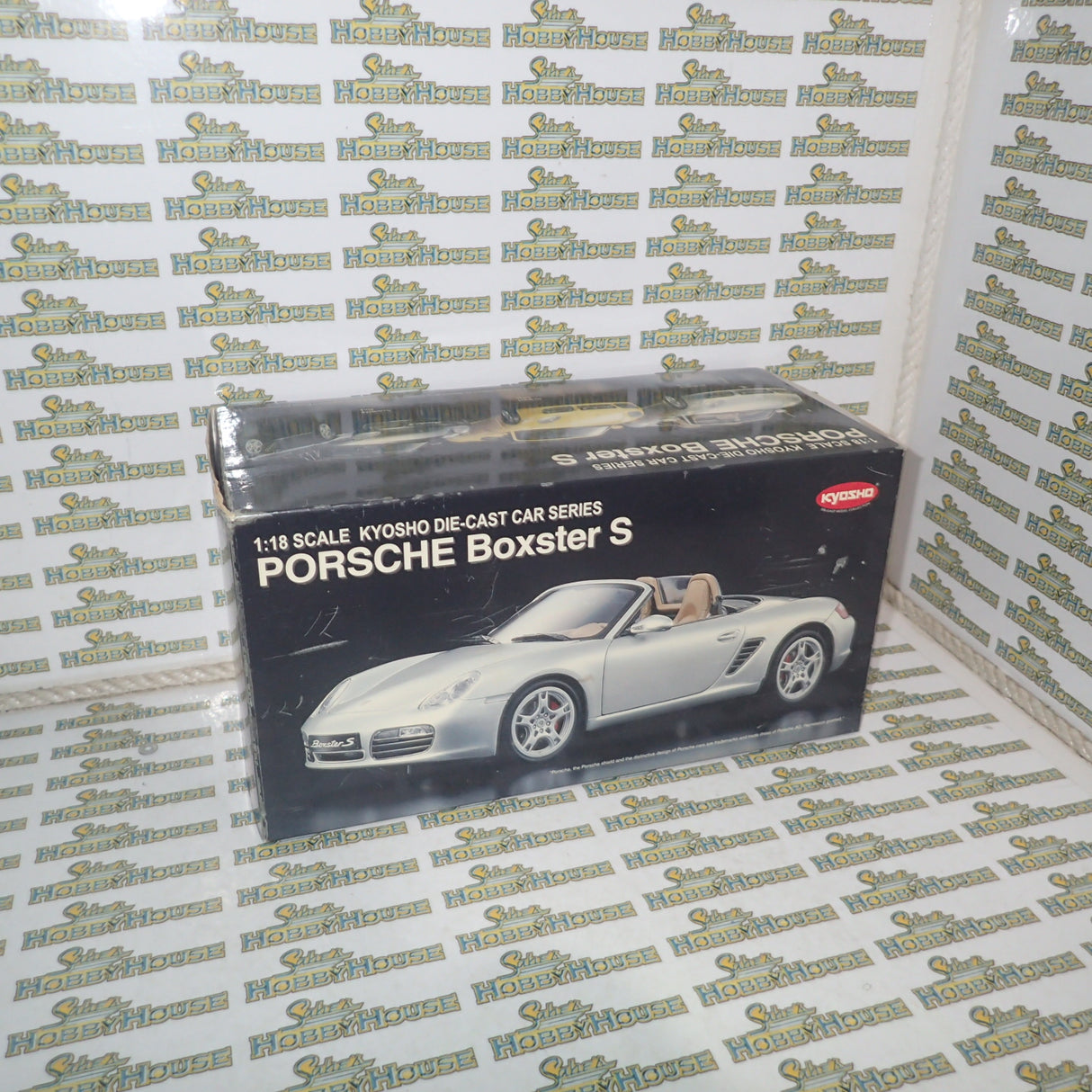 Kyosho 08381Y - 1/18 PORSCHE BOXSTER S 987 Yellow