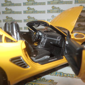 Kyosho 08381Y - 1/18 PORSCHE BOXSTER S 987 Yellow