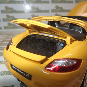 Kyosho 08381Y - 1/18 PORSCHE BOXSTER S 987 Yellow