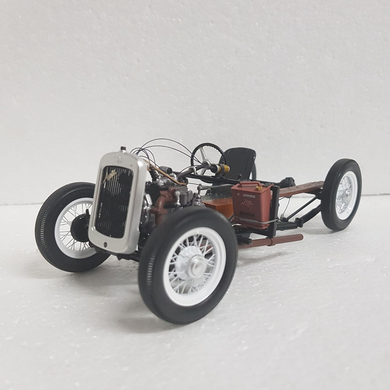 Biante BROCK01 - 1/18 Scale - The Peter Brock Collection - Brock 01 Austin 7 Paddock Basher Diecast Scale Model Replica
