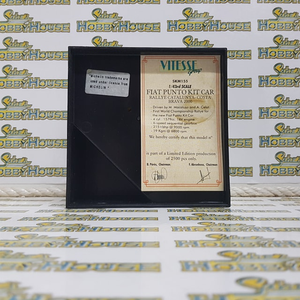 Vitesse SKM155 - 1/43 Scale Fiat Punto Kit Car #58 M. Macaluso / A . Celot Rallye Catalunya-Costa Brava 2000 Scale Model Replica