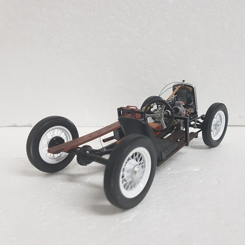 Biante BROCK01 - 1/18 Scale - The Peter Brock Collection - Brock 01 Austin 7 Paddock Basher Diecast Scale Model Replica