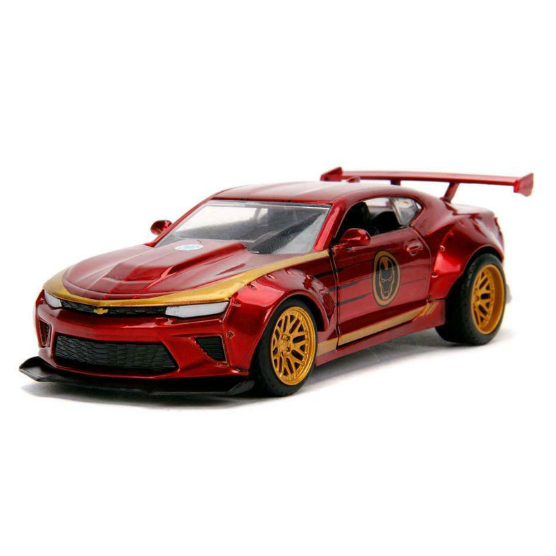 Jada - 1/32 Scale - Iron Man 2016 Chevy Camaro Diecast Scale Model Replica