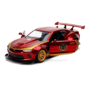 Jada - 1/32 Scale - Iron Man 2016 Chevy Camaro Diecast Scale Model Replica