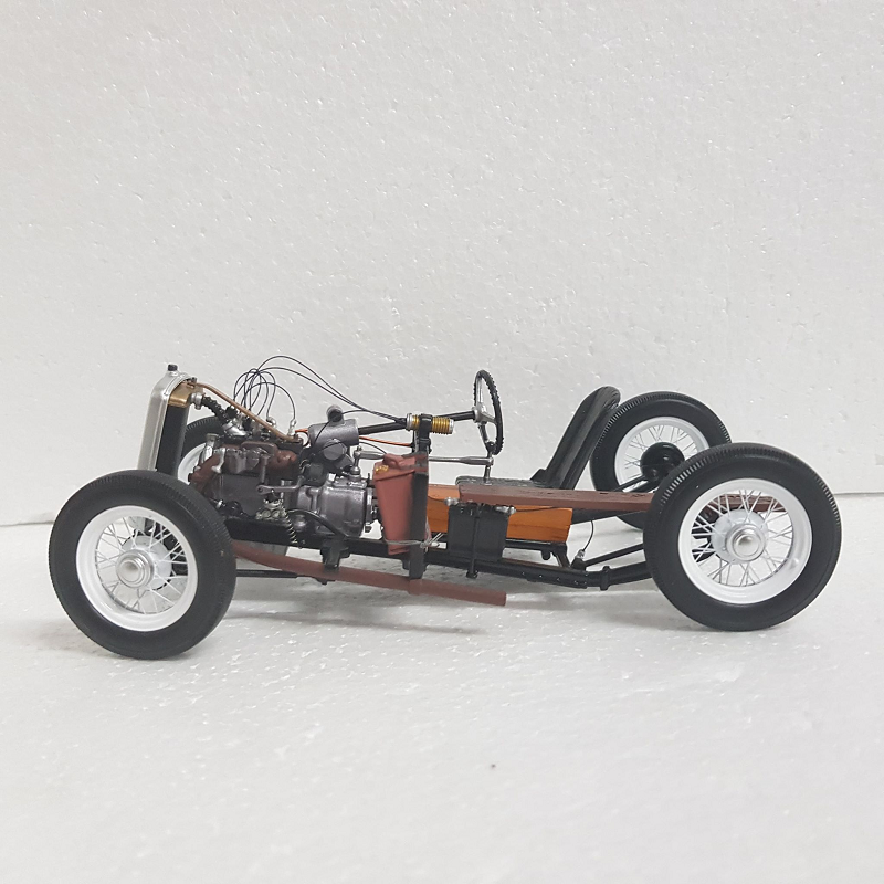 Biante BROCK01 - 1/18 Scale - The Peter Brock Collection - Brock 01 Austin 7 Paddock Basher Diecast Scale Model Replica
