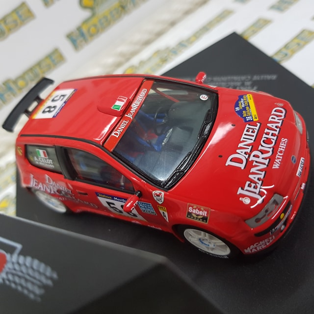 Vitesse SKM155 - 1/43 Scale Fiat Punto Kit Car #58 M. Macaluso / A . Celot Rallye Catalunya-Costa Brava 2000 Scale Model Replica