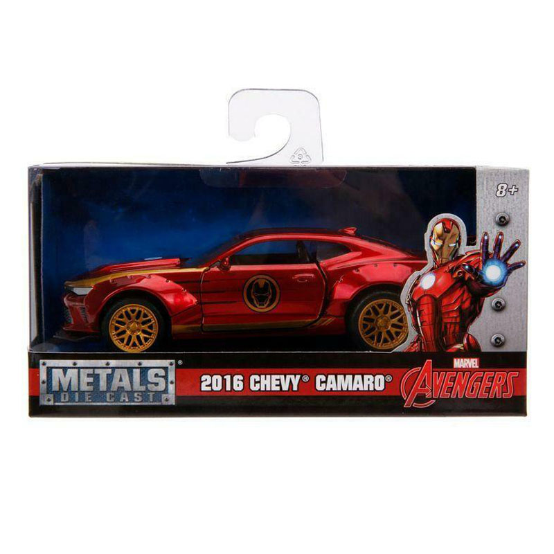 Jada - 1/32 Scale - Iron Man 2016 Chevy Camaro Diecast Scale Model Replica