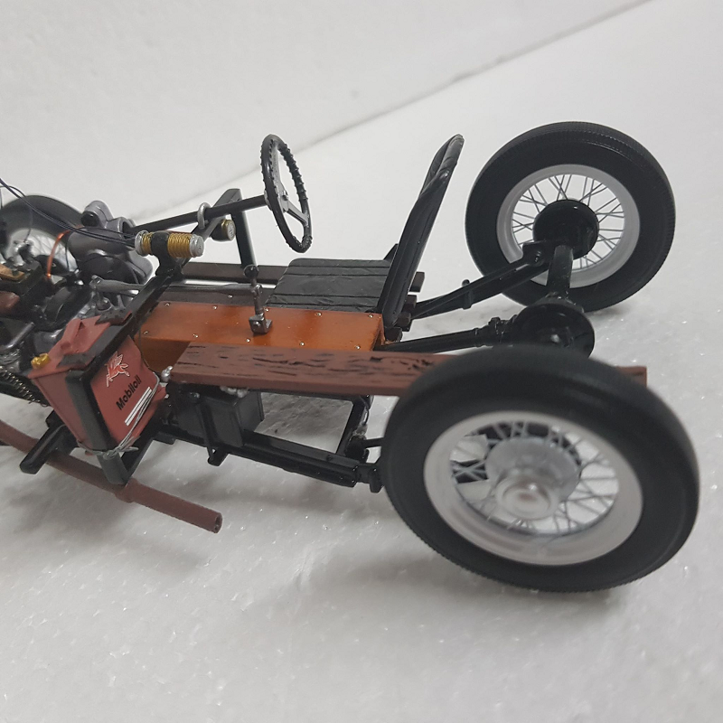 Biante BROCK01 - 1/18 Scale - The Peter Brock Collection - Brock 01 Austin 7 Paddock Basher Diecast Scale Model Replica