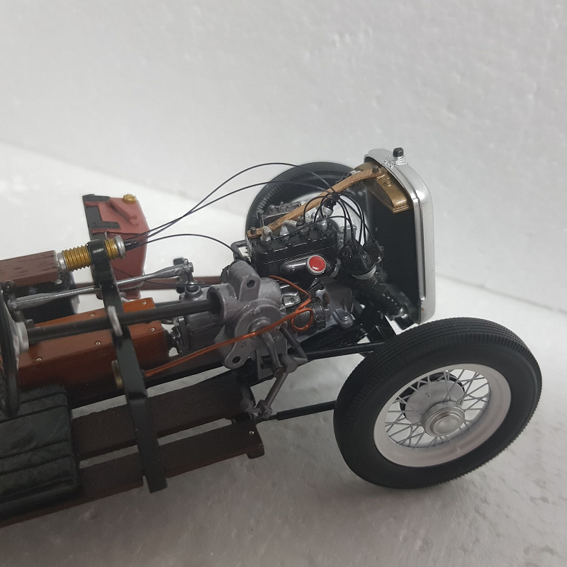 Biante BROCK01 - 1/18 Scale - The Peter Brock Collection - Brock 01 Austin 7 Paddock Basher Diecast Scale Model Replica