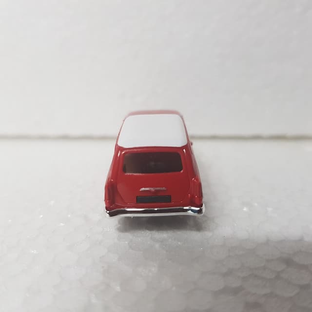 Brekina – 1/87 – HO/00 Scale – Opel Rekord P1 Caravan (1958-1960) in Red Plastic Scale Model Replica