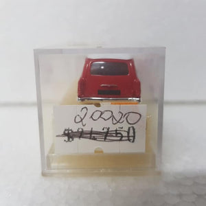 Brekina – 1/87 – HO/00 Scale – Opel Rekord P1 Caravan (1958-1960) in Red Plastic Scale Model Replica