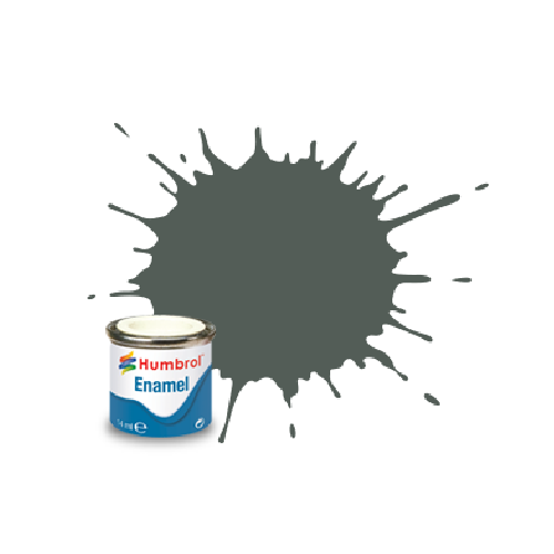 Humbrol - #01 Grey Primer Matt Enamel 14ml Paint Pot