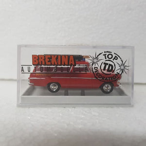 Brekina – 1/87 – HO/00 Scale – Opel Rekord P2 Caravan "Brandweer" Plastic Scale Model Replica