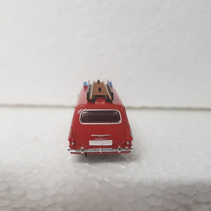 Brekina – 1/87 – HO/00 Scale – Opel Rekord P2 Caravan "Brandweer" Plastic Scale Model Replica