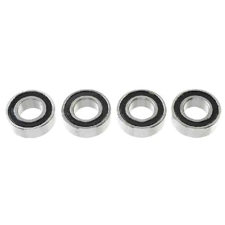 G-Force - Chrome Ball Bearing (ABEC3) Rubber Shielded 6x12x4 (4pcs) #GF-0500-010