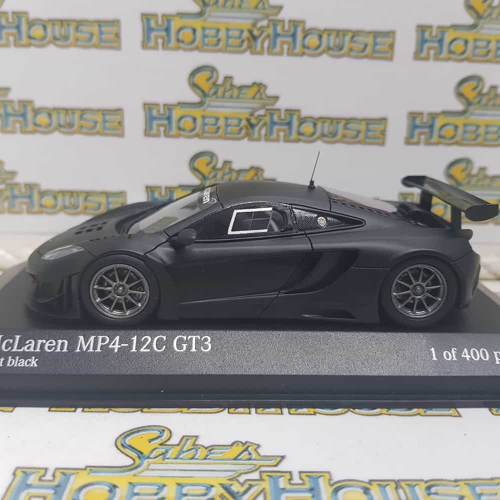 Minichamps 437 121398 - 1/43 Scale McLaren 12C GT3 Street Edition 2012 Diecast Scale Model Replica