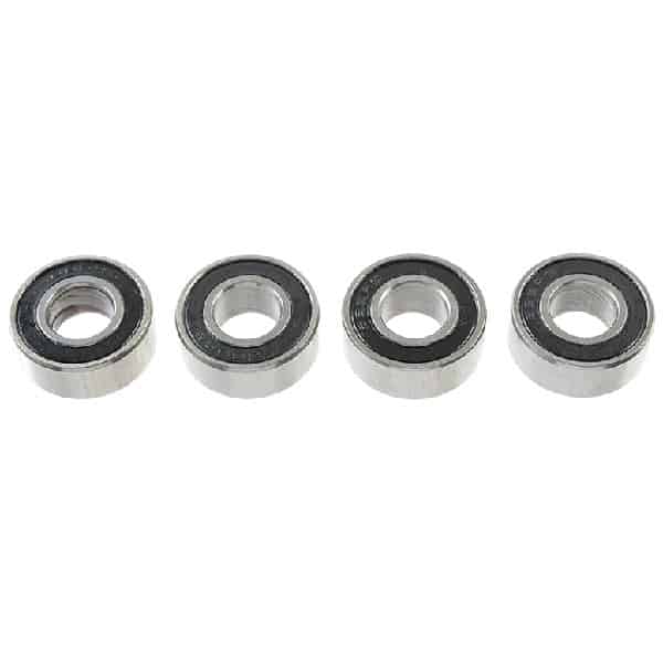 G-Force - Chrome Ball Bearing (ABEC3) Rubber Shielded 6x13x5 (4pcs) #GF-0500-011