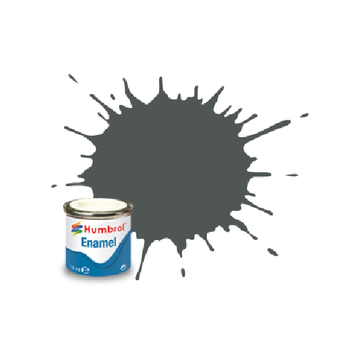 Humbrol - #27 Sea Grey Matt Enamel 14ml Paint Pot
